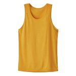 Yellow workout Tank top for men